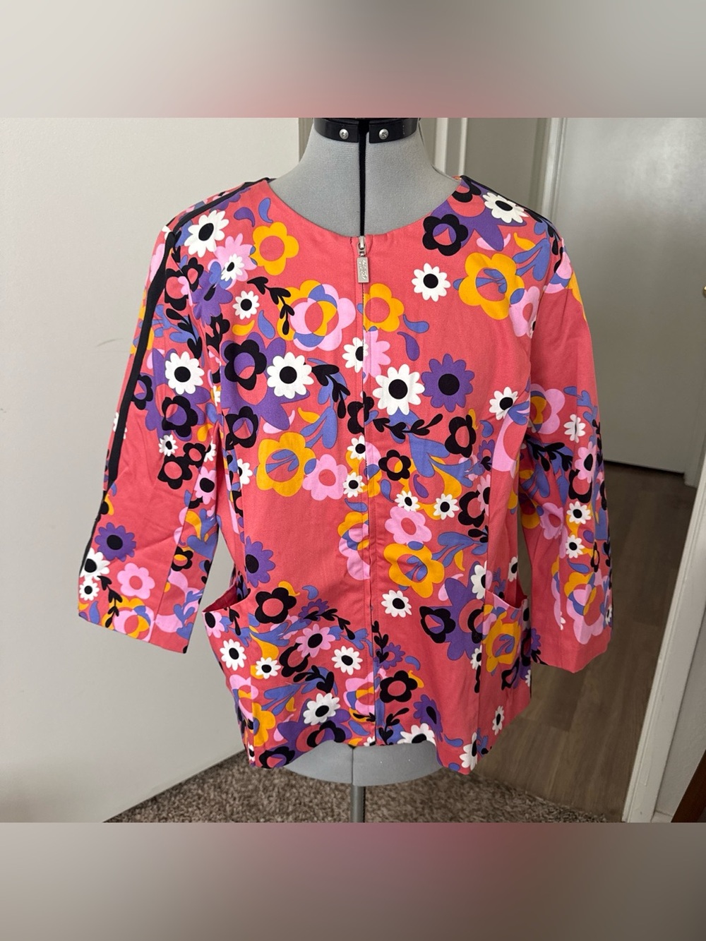 Vintage Bob Mackie Wearable Art Jacket